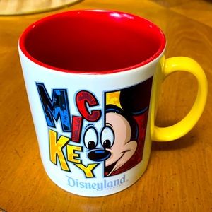 DONATING SOON Large Disneyland Mickey Mouse collectors mug